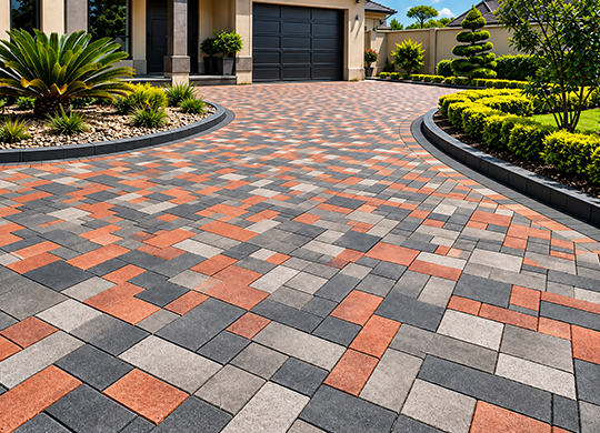 Coloured Pavers Products Showcase